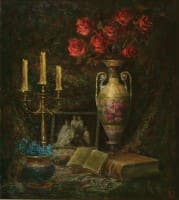  Неусыпаемая Псалтирь. <br> Холст, масло.  раз. 90х80см.  2012 г.