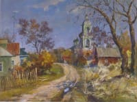  Весна в Деболовске.<br> Холст, масло. раз. 70х90 см. 2016 г.