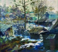 Весенний день в Ростове.<br> Холст, масло.  раз. 80х90 см. 2007 г.